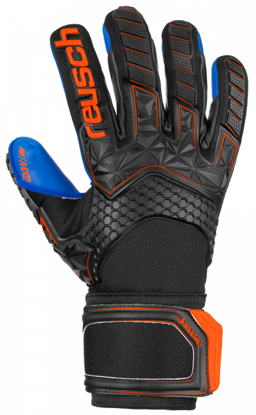 Reusch Attrakt Freegel MX2 5070135 7083 black blue orange front